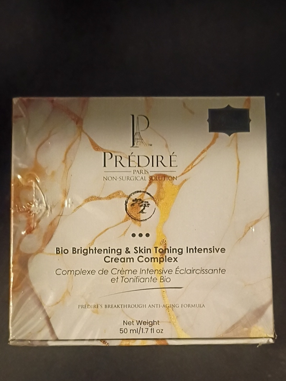 Predire Bio Brightening & Skin Toning Intensive Cream Complex - White/Gold